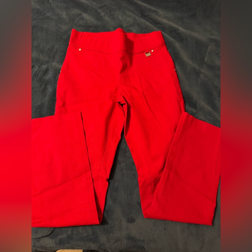 Red pants